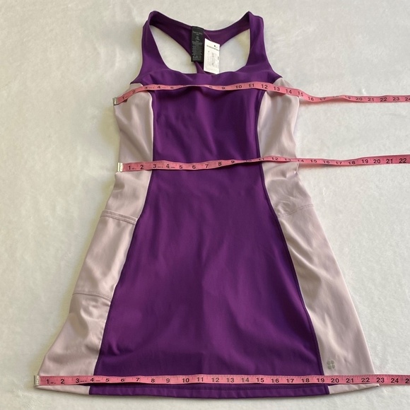 Sweaty Betty Power Workout Colorblock Performance Dress, Purple, Small NWT - Picture 9 of 13